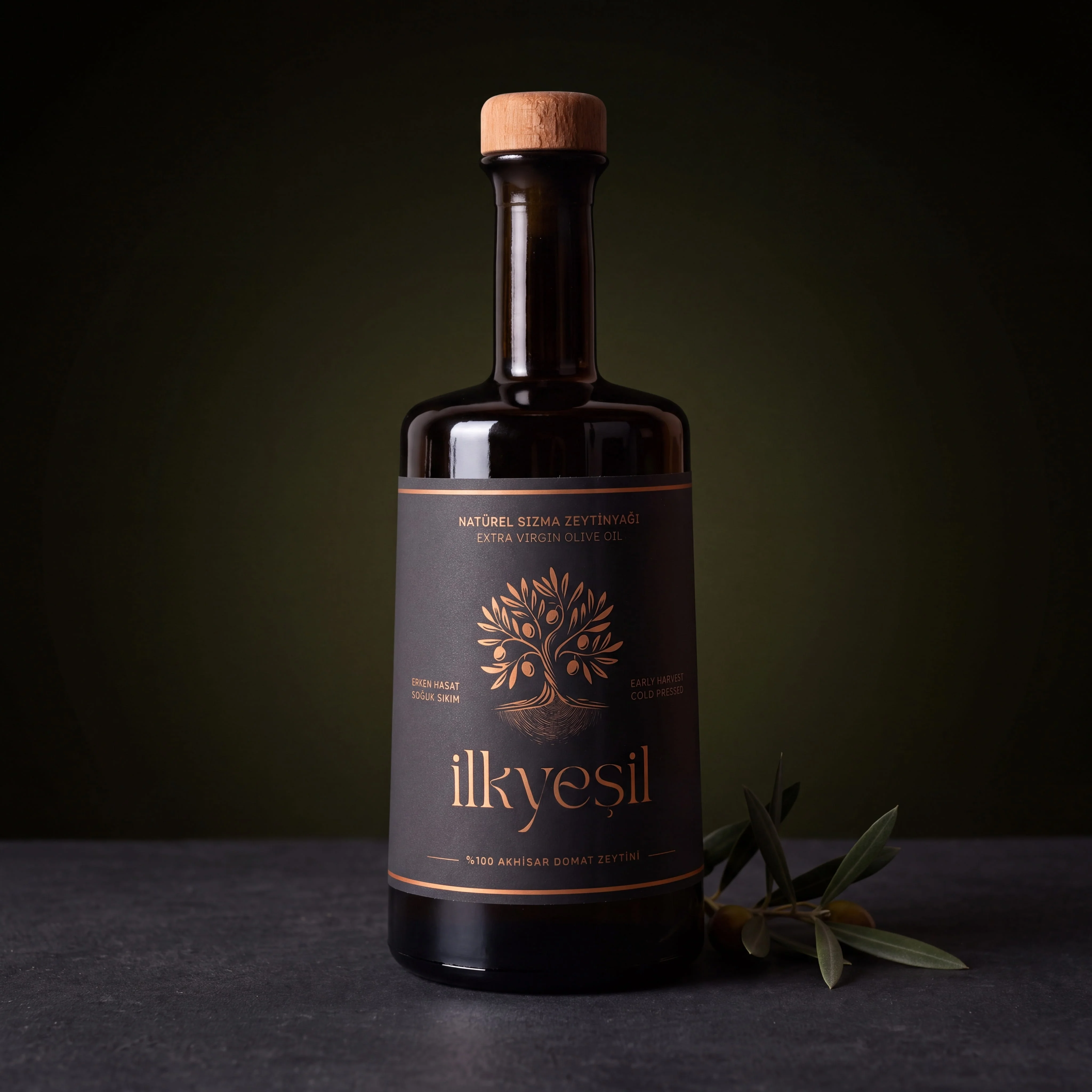 Erken Hasat Soğuk Sıkım Zeytin Yağı 500 ml