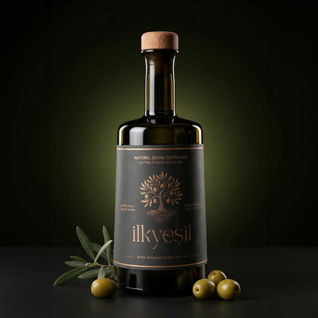 Erken Hasat Soğuk Sıkım Zeytin Yağı 500 ml